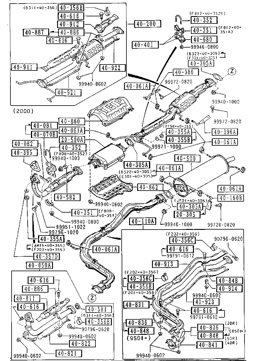 MAZDA AM15-40-357 - Saiba aaoparts.ro