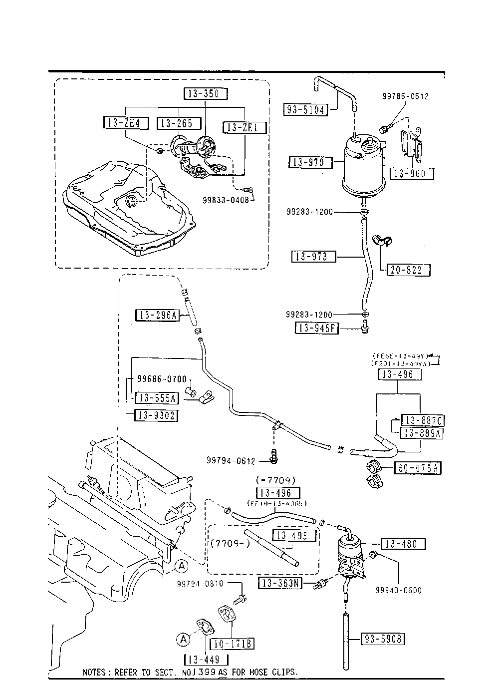 MAZDA F201-13-350G - Pompa combustibil aaoparts.ro