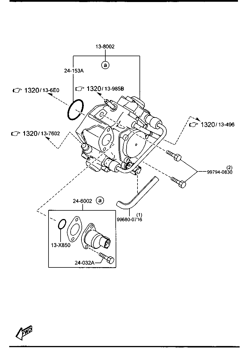 MAZDA RFY3 13 SM0A - Supapa control presiune, sistem - Common-Rail aaoparts.ro