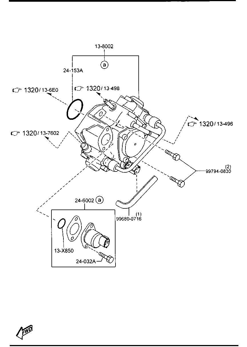 MAZDA RFY3 13 SM0A - Supapa control presiune, sistem - Common-Rail aaoparts.ro