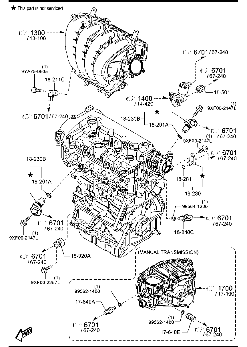 MAZDA PE02-18-211 - Senzor, presiune galerie admisie aaoparts.ro
