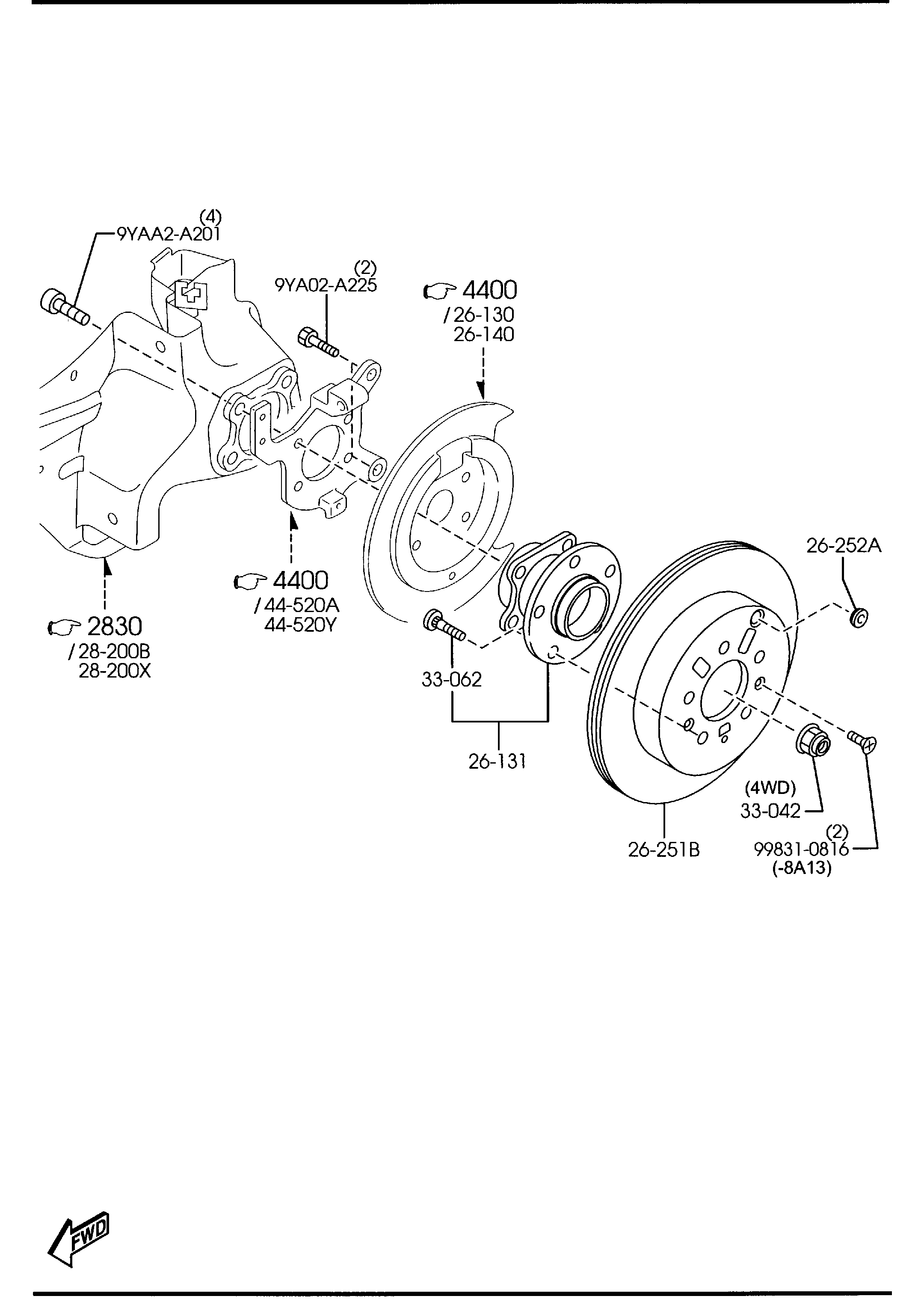 MAZDA L206-33-062 - Bolt roata aaoparts.ro