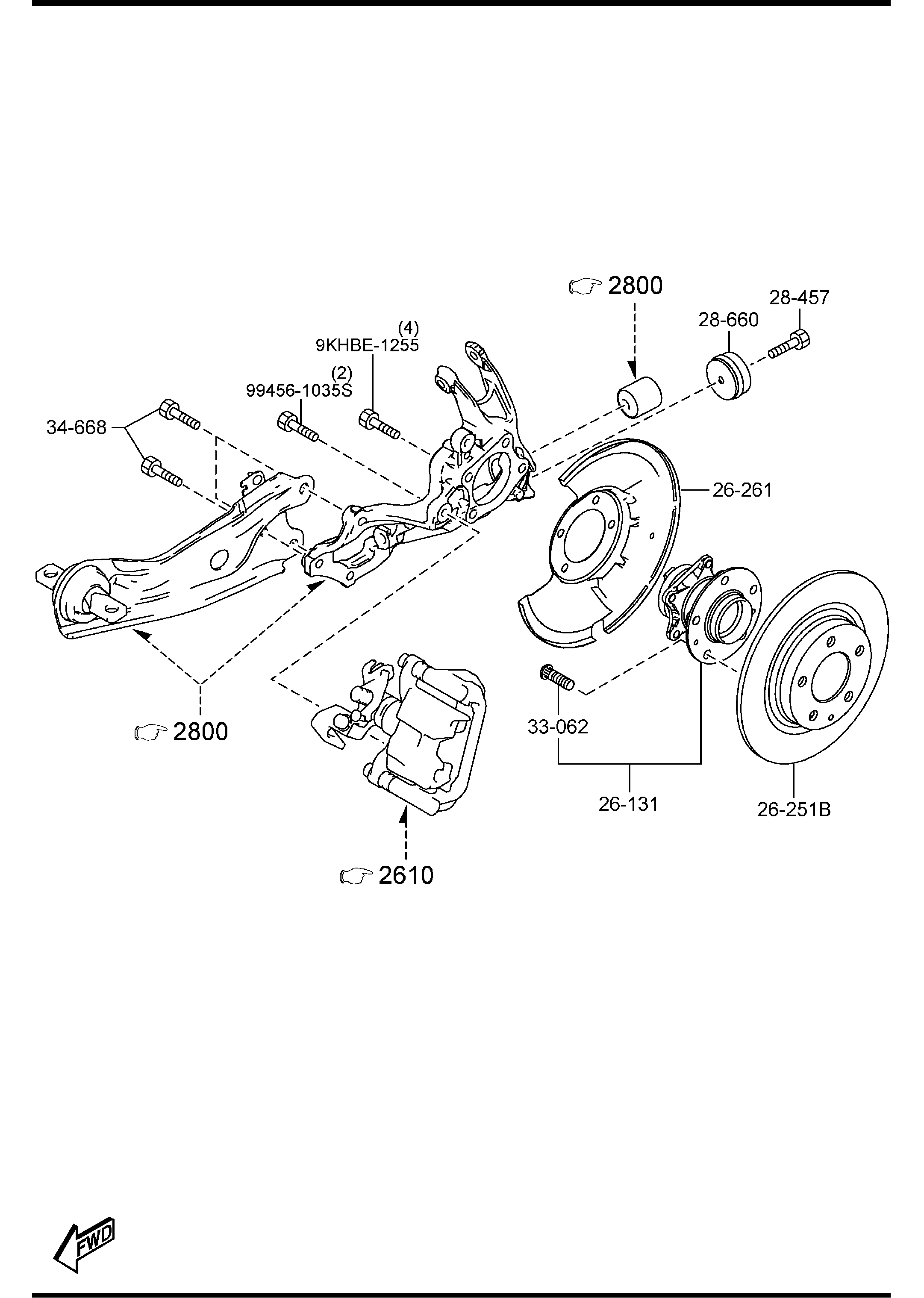 MAZDA GK2Y-26-251H - Disc frana aaoparts.ro