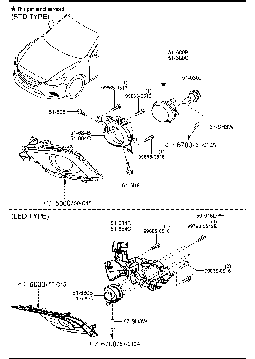 ABAKUS 216-2041L-AQ - Proiector ceata aaoparts.ro