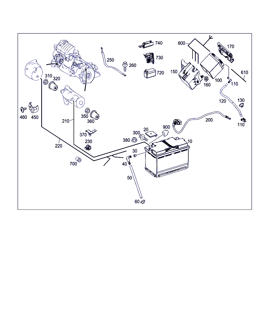 Mercedes-Benz A 000 982 96 08 - Baterie de pornire aaoparts.ro