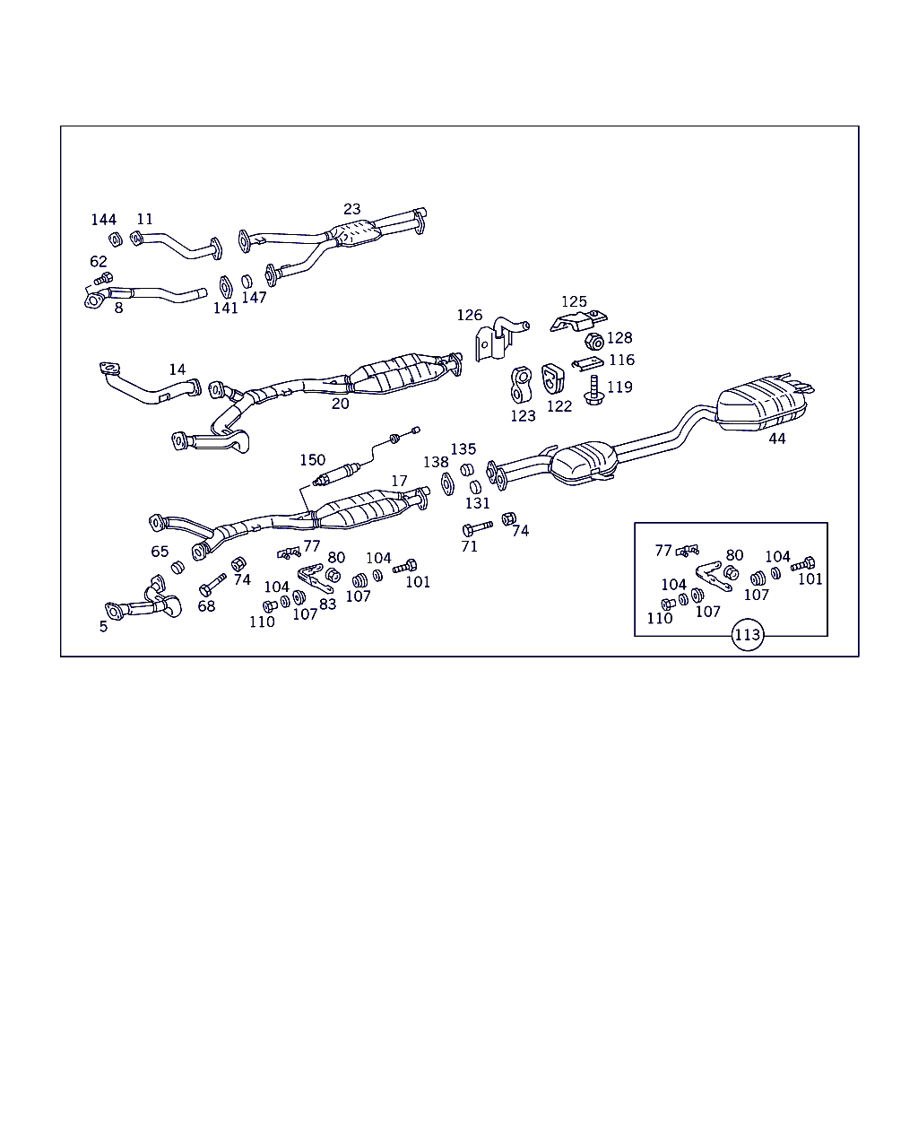 Mercedes-Benz A 000 540 45 17 - Sonda Lambda aaoparts.ro