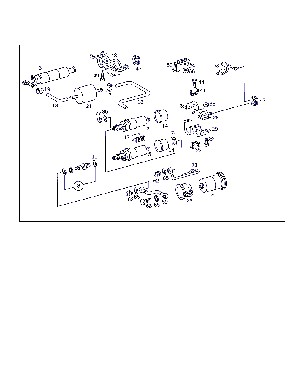 Daimler A 002 477 27 01 - Filtru combustibil aaoparts.ro