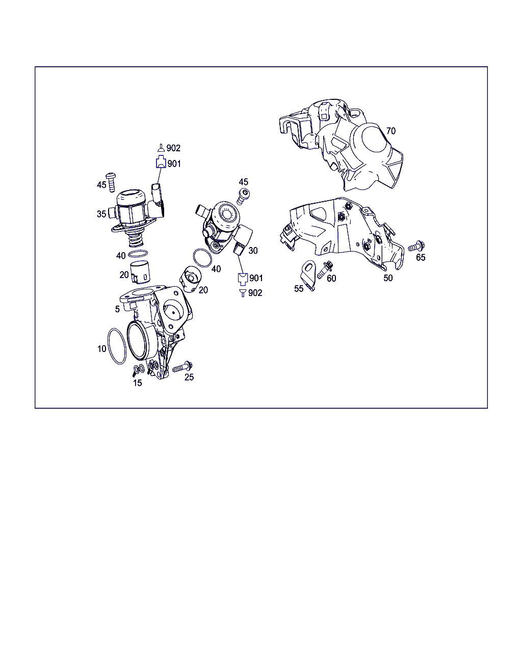 Mercedes-Benz A 016 997 50 45 - Garnitura, pompa vacuum aaoparts.ro