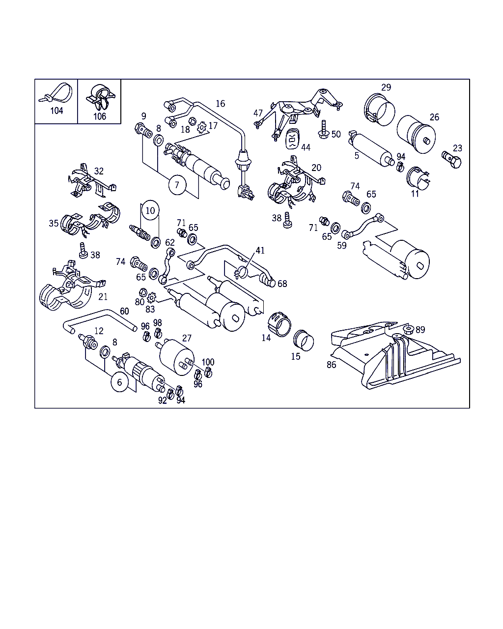 Mercedes-Benz A 002 477 19 01 - Filtru combustibil aaoparts.ro