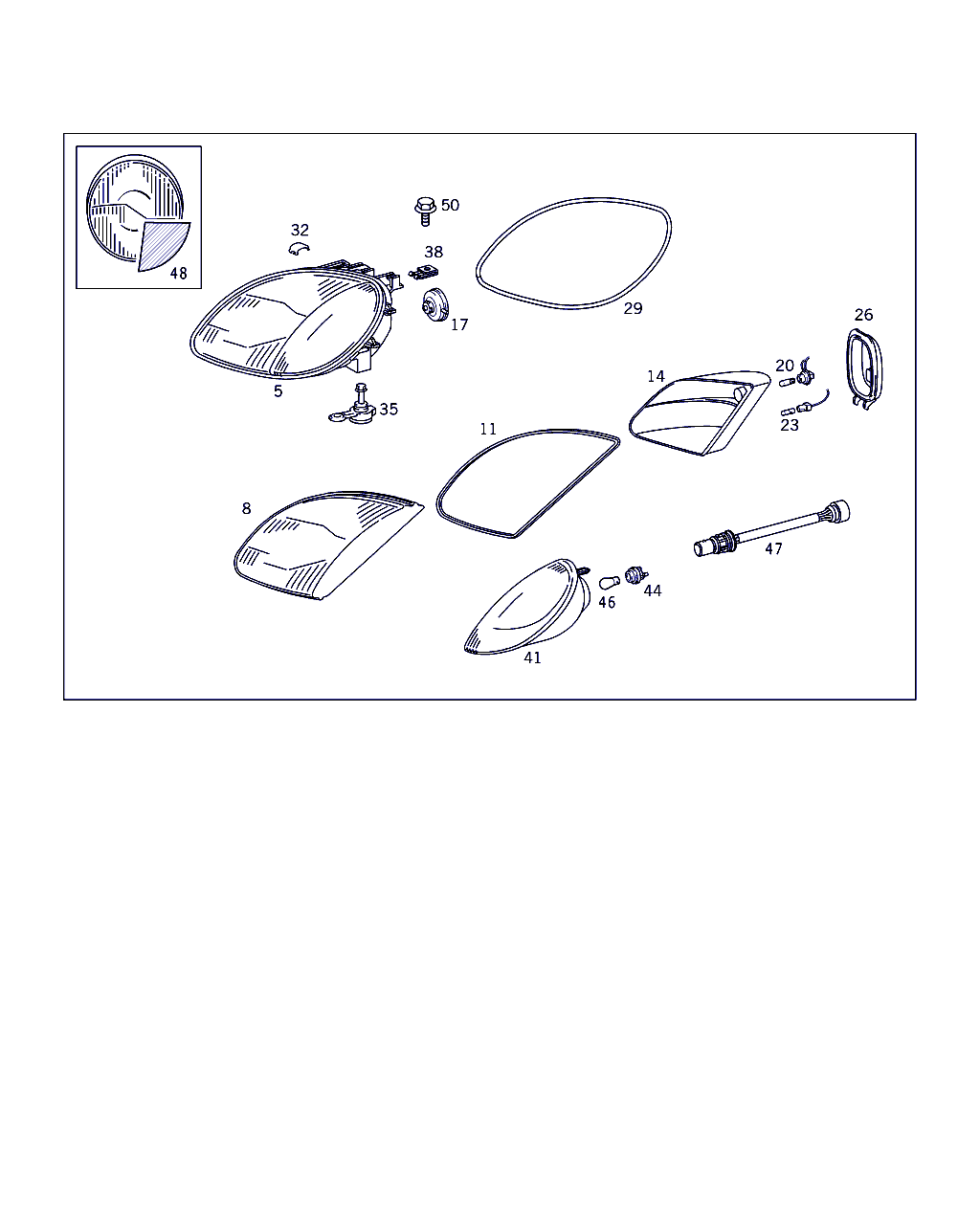 Smart A 002 544 00 94 - Bec incandescent, bec lumina zi aaoparts.ro