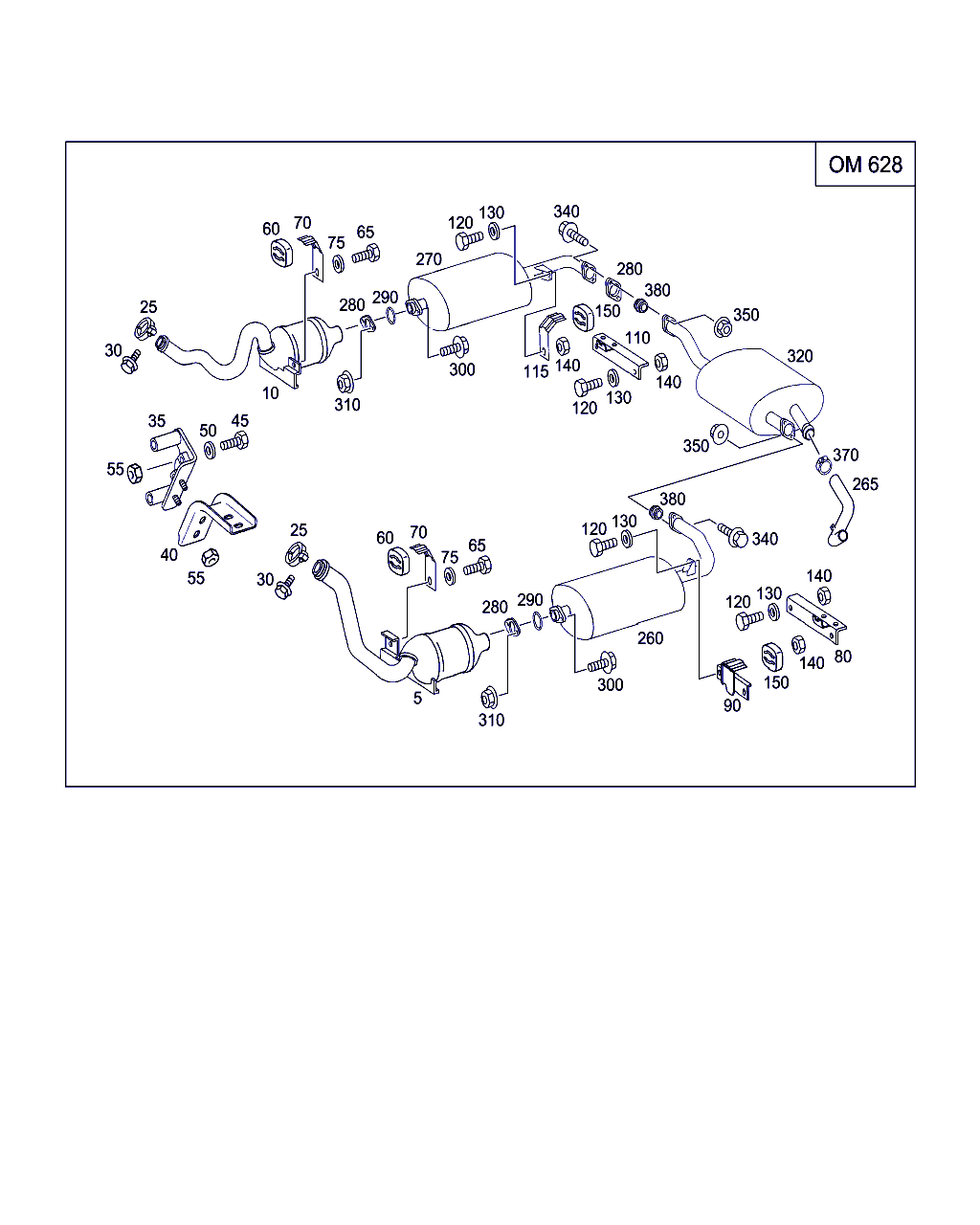 Mercedes-Benz A 381 492 00 82 - Cuzinet, stabilizator aaoparts.ro
