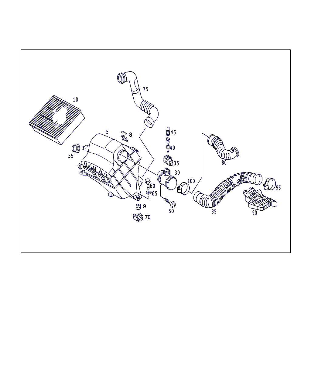 Mercedes-Benz A 003 094 75 04 - Filtru aer aaoparts.ro