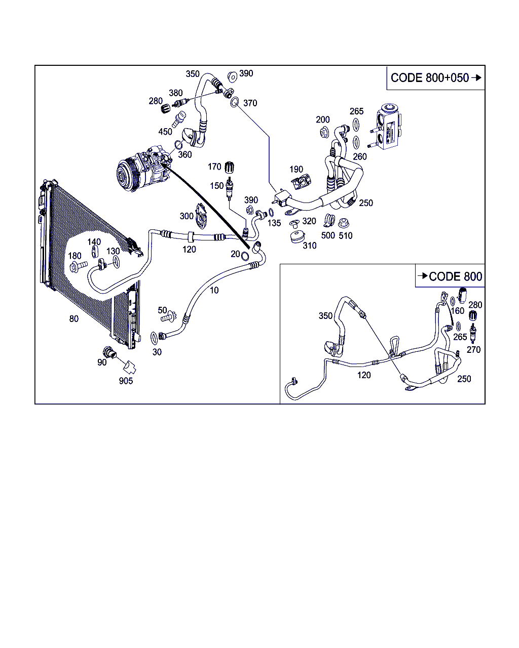 Mercedes-Benz A 211 000 02 83 - Comutator presiune, aer conditionat aaoparts.ro