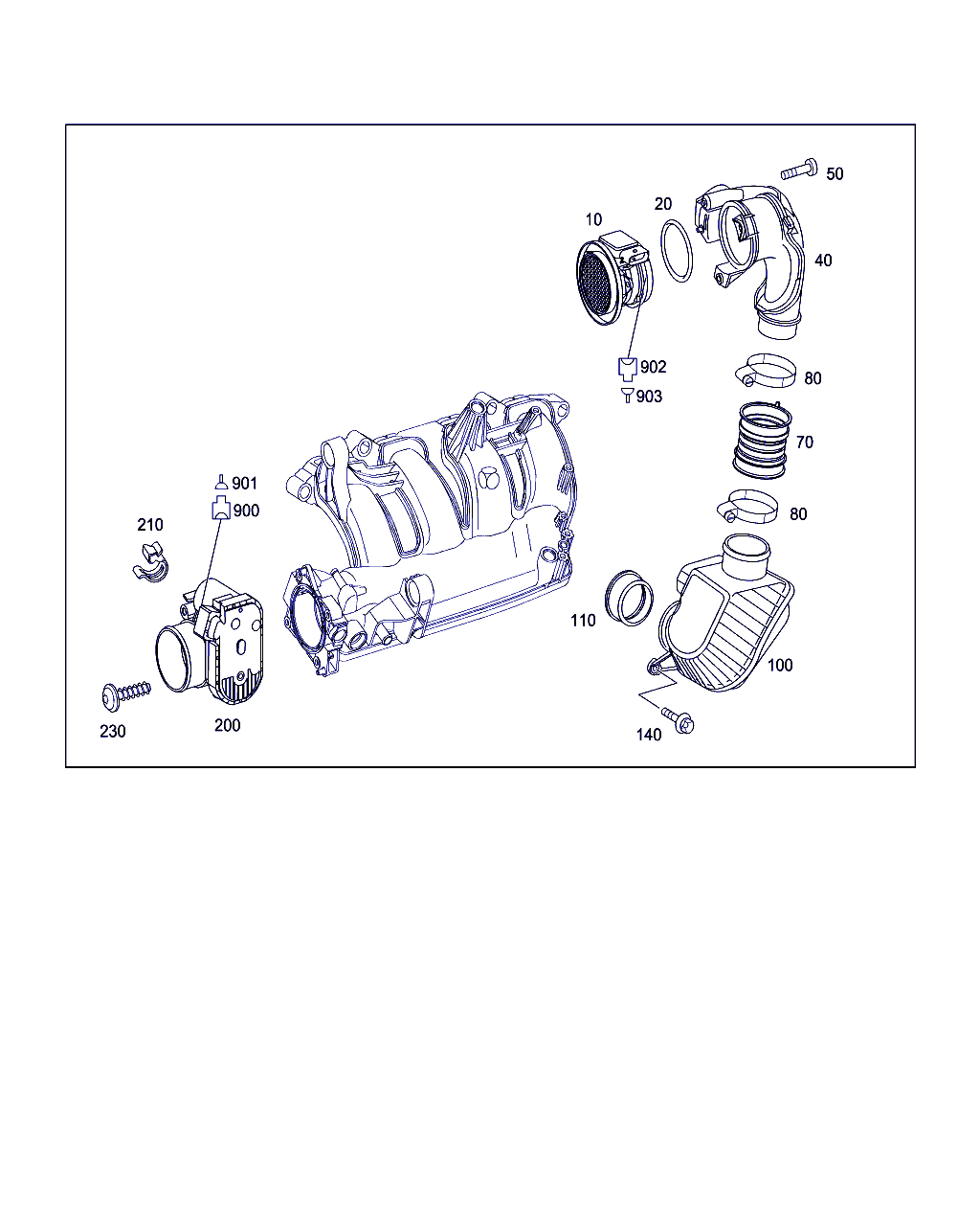BOSCH 0 280 750 076 - Carcasa clapeta aaoparts.ro