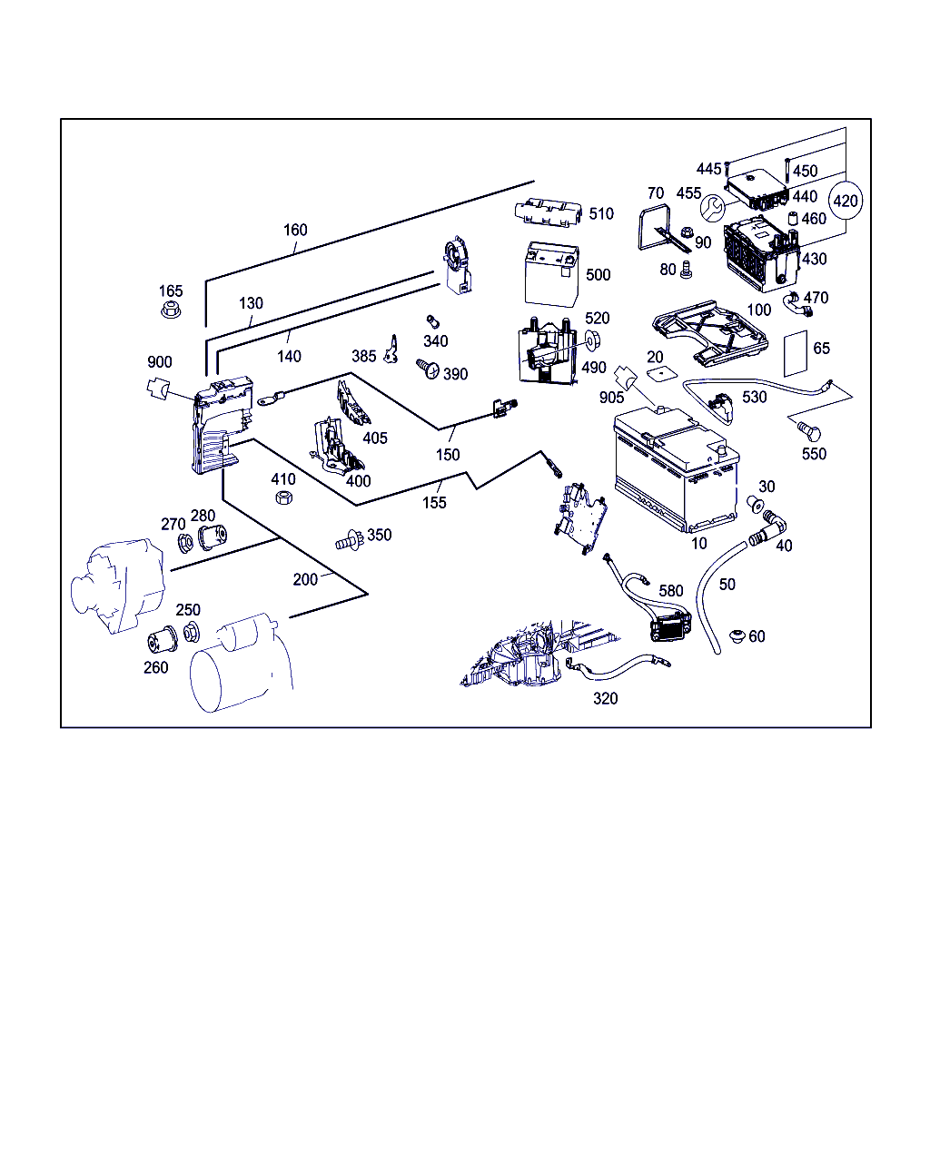 Mercedes-Benz A 000 982 93 08 - Baterie de pornire aaoparts.ro