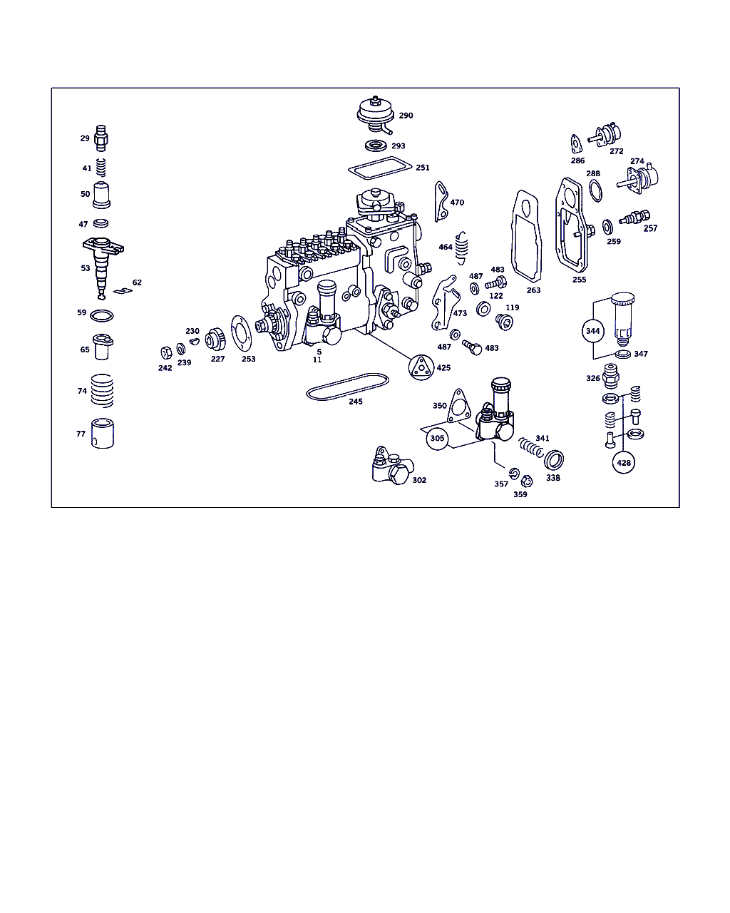 DT Spare Parts 2.32002 - Garnitura, pompa combustibil aaoparts.ro