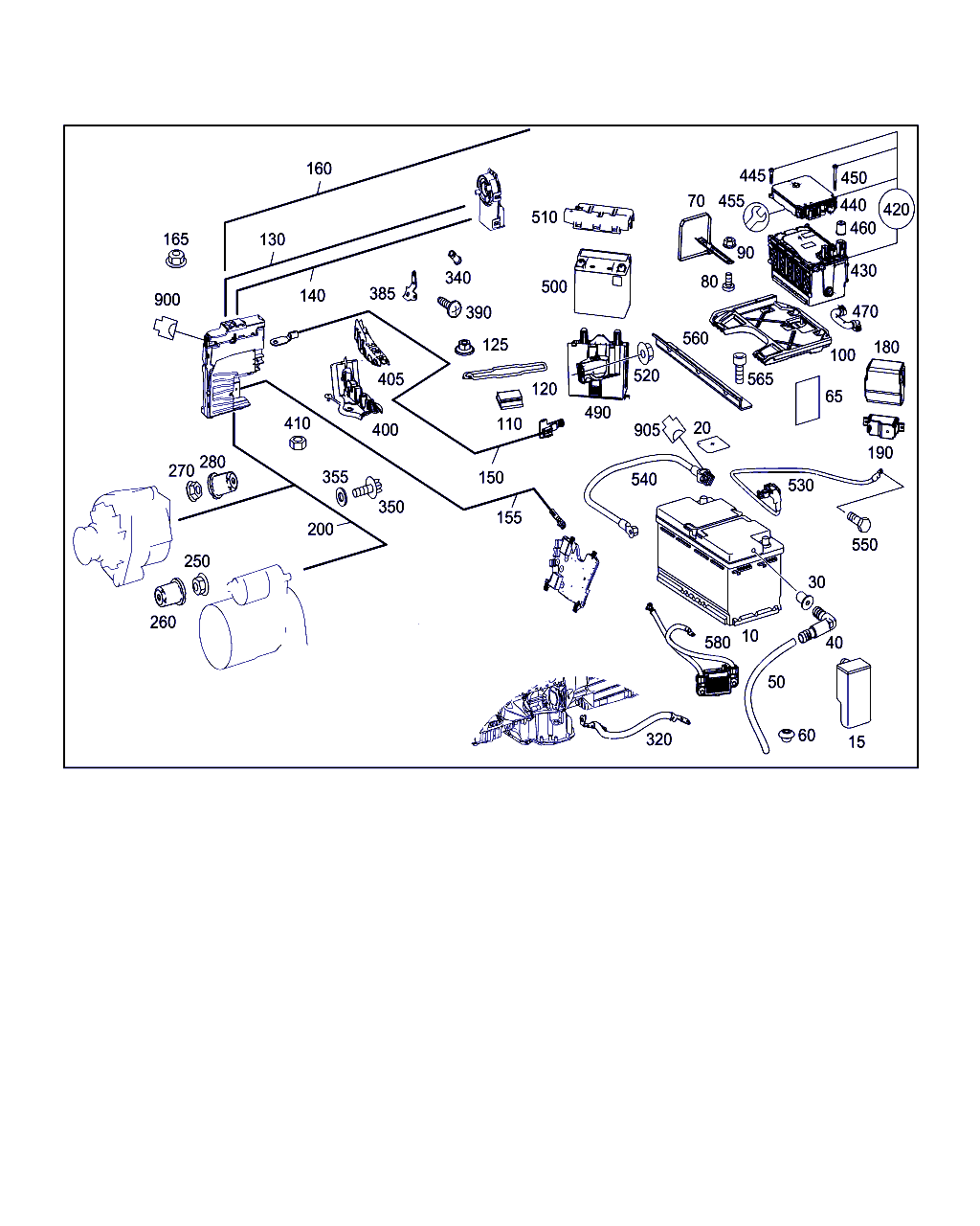 Mercedes-Benz A 001 982 27 08 - Baterie de pornire aaoparts.ro