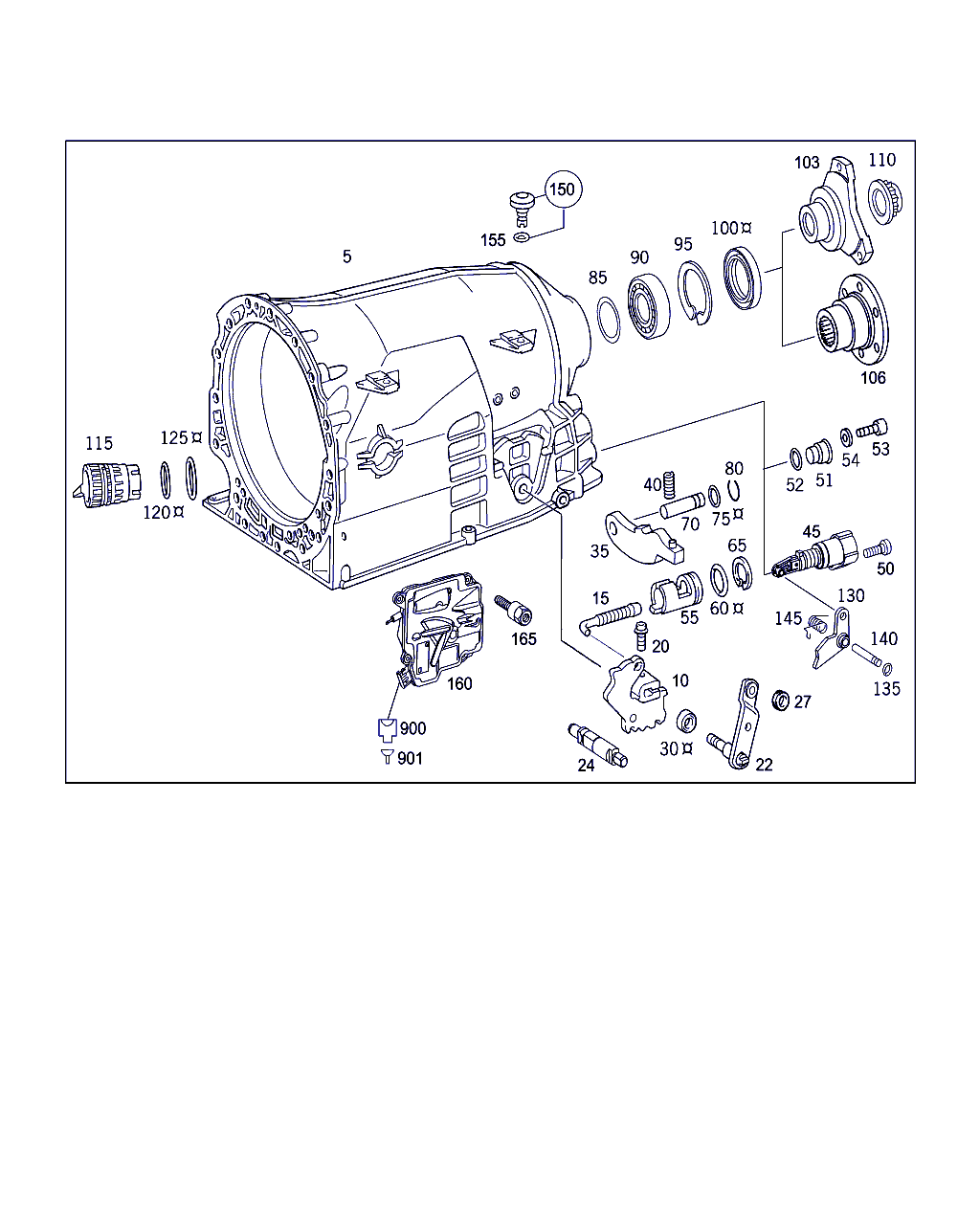 Mercedes-Benz A 140 997 08 46 - Simering, transmisie automata aaoparts.ro