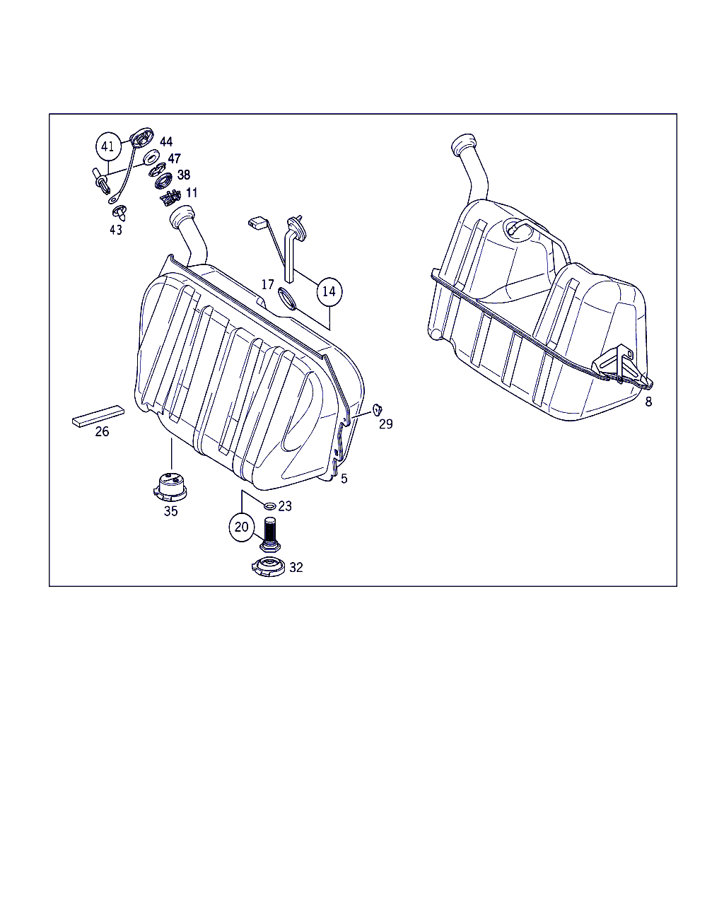 Mercedes-Benz A 000 990 33 50 - Colier aaoparts.ro