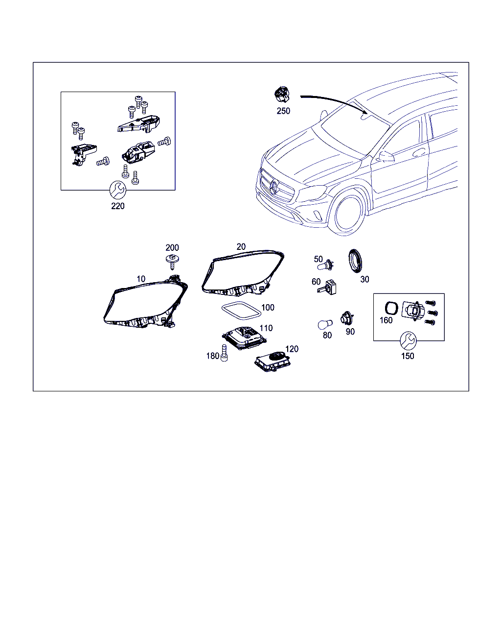 Mercedes-Benz N 000000 005042 - Bec, far faza lunga aaoparts.ro