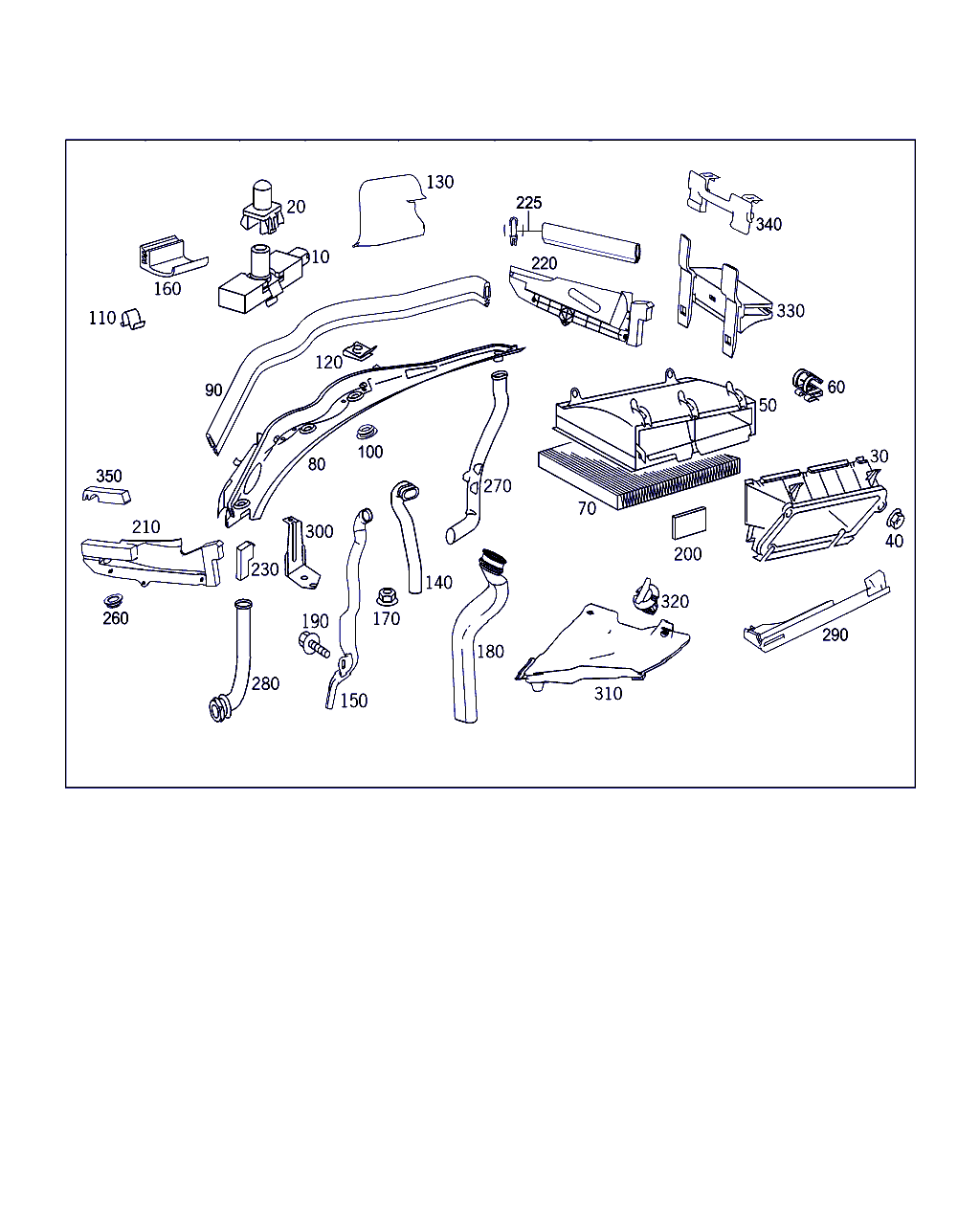 Mercedes-Benz A 203 830 09 18 - Filtru, aer habitaclu aaoparts.ro