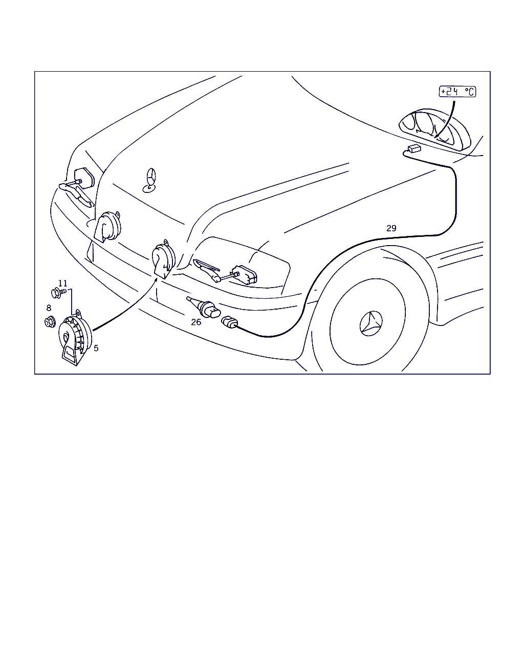 Mercedes-Benz N 910105 008013 - Bec incandescent, bec lumina zi aaoparts.ro