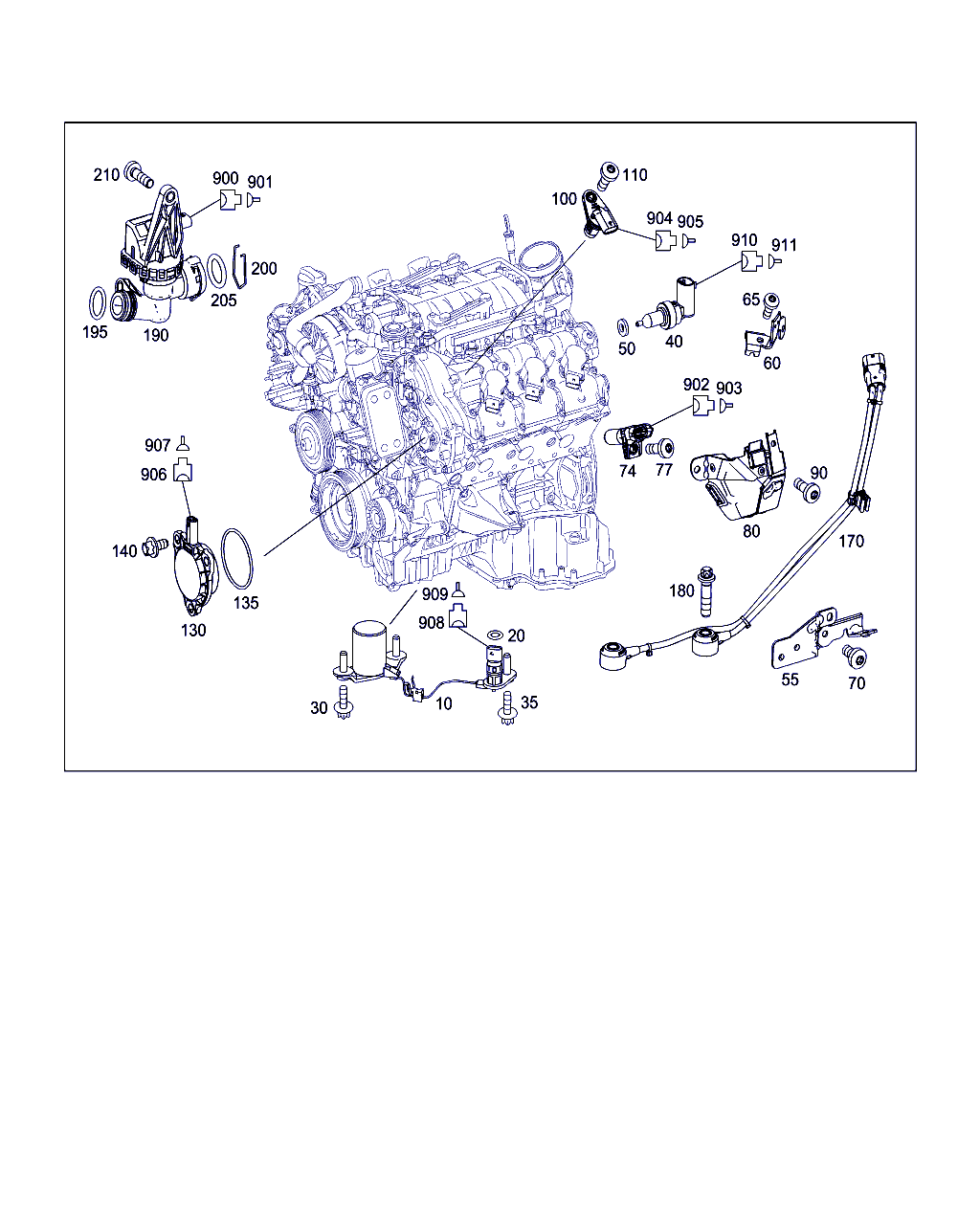 Mercedes-Benz (BBDC) A 276 156 04 90 - Magnet central, poz. arbore cu came aaoparts.ro