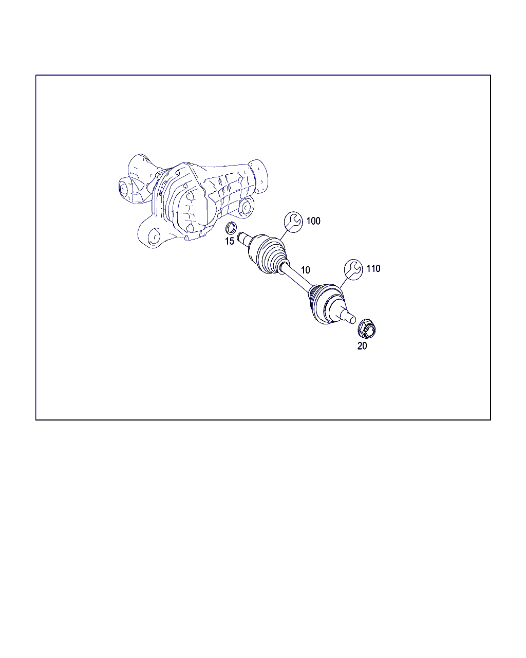 Mercedes-Benz A 164 330 07 01 - Set articulatie, planetara aaoparts.ro