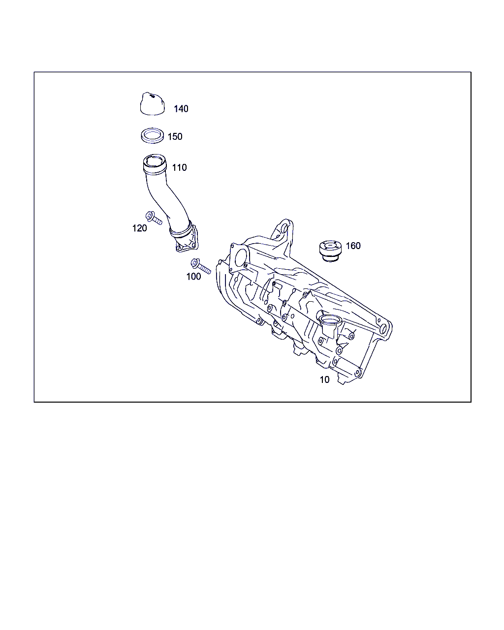 Mercedes-Benz A 000 010 03 85 - Buson,umplere ulei aaoparts.ro