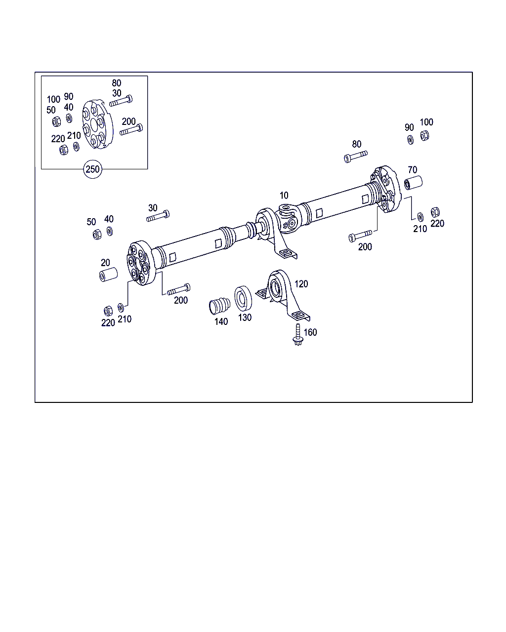 Mercedes-Benz A 215 410 00 15 - Articulatie, cardan aaoparts.ro