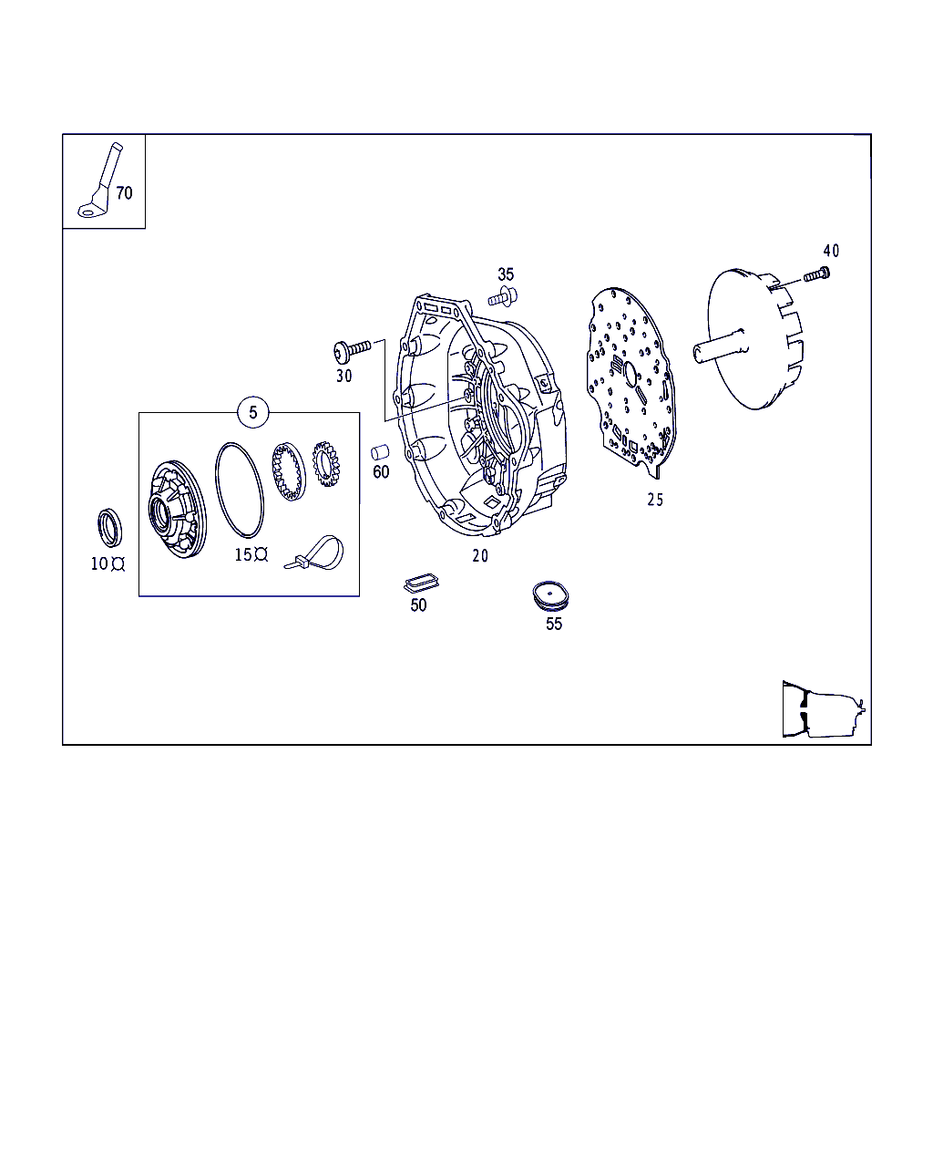 Mercedes-Benz A 010 997 47 47 - Simering, transmisie automata aaoparts.ro