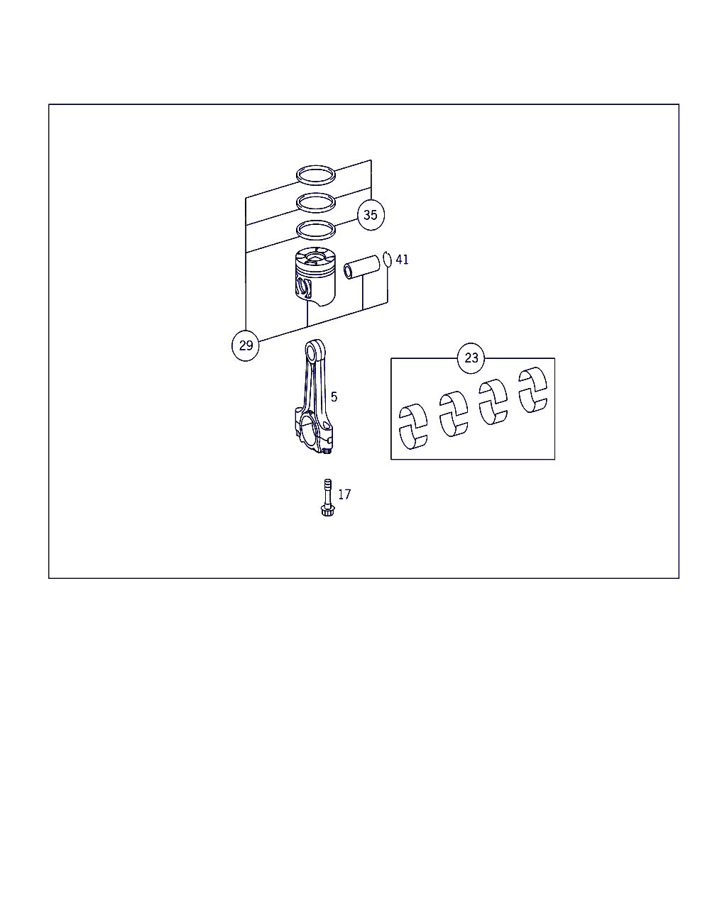 Mercedes-Benz A 646 030 01 17 - Piston aaoparts.ro