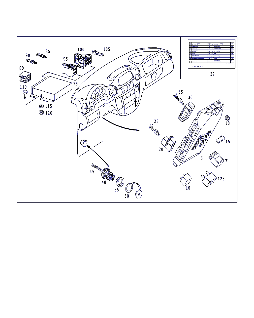 Mercedes-Benz A 003 542 02 19 - Unitate de control,bujii incandescente aaoparts.ro