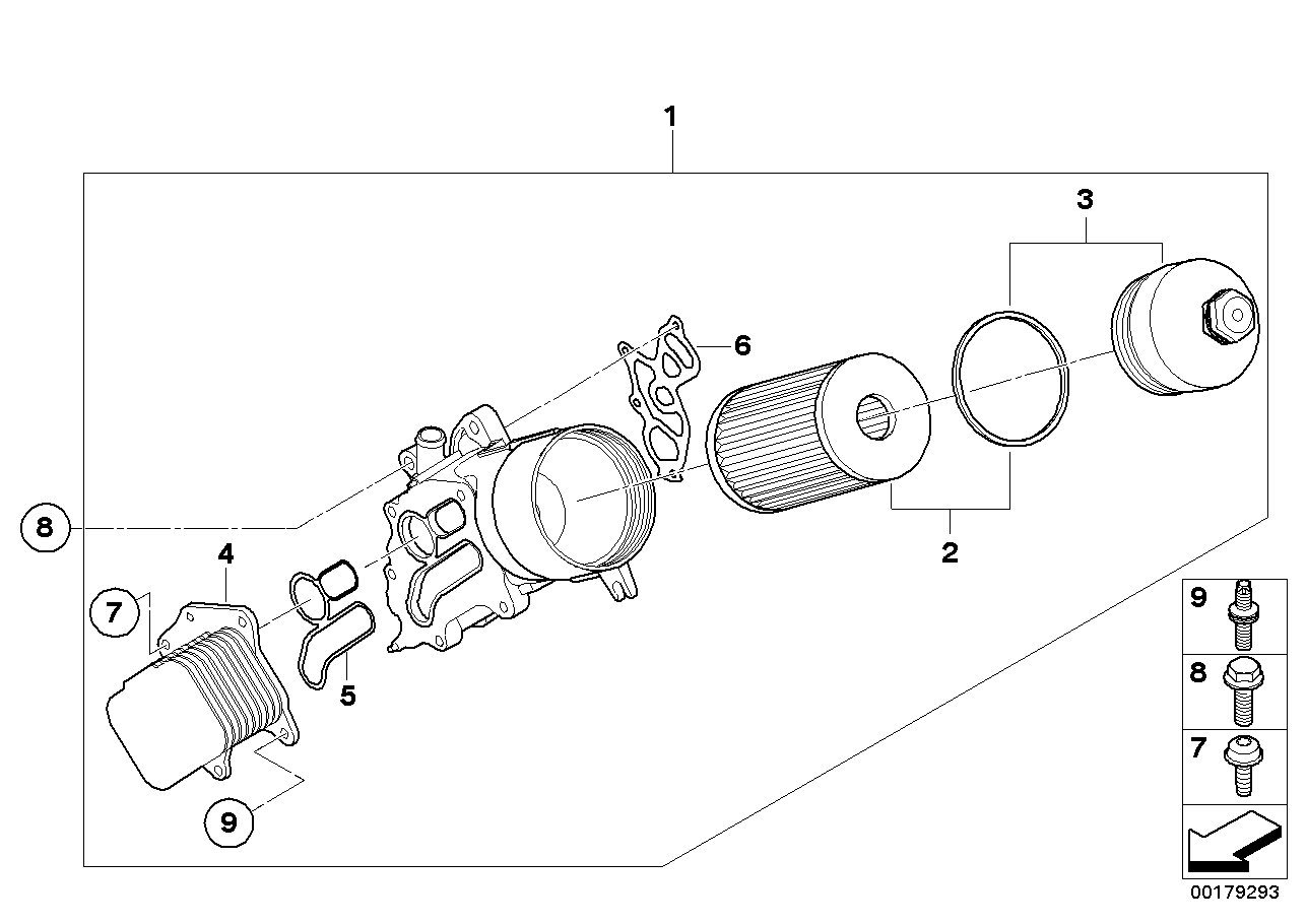 FORD 11427805977 - Radiator ulei, ulei motor aaoparts.ro