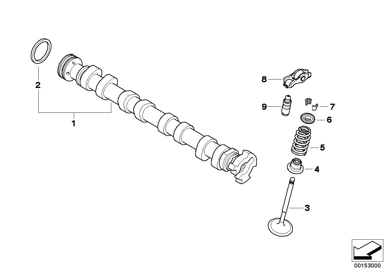 BMW 11 33 7 549 633 - Culbutor supapa aaoparts.ro