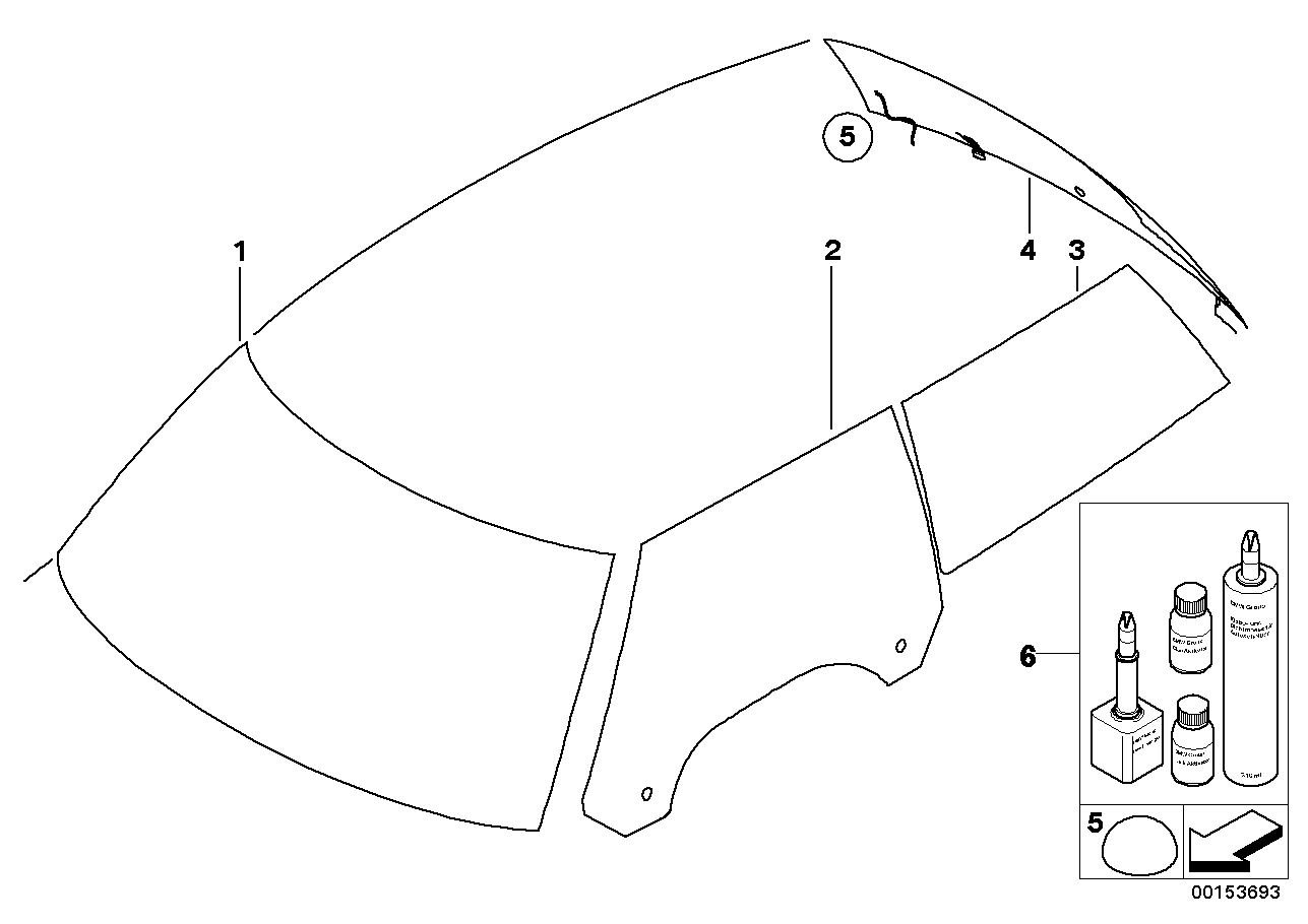 BMW 51312753978 - Parbriz aaoparts.ro