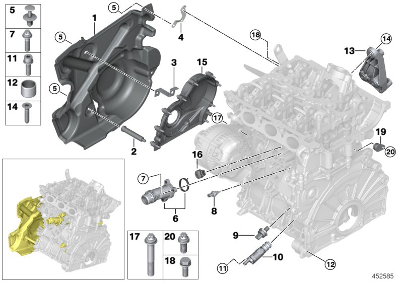 BMW 51 47 1 911 992 - Nit de desfacere aaoparts.ro