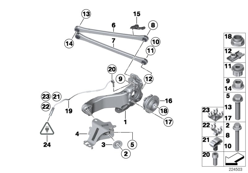 BMW 31 12 6 760 203 - Surub aaoparts.ro