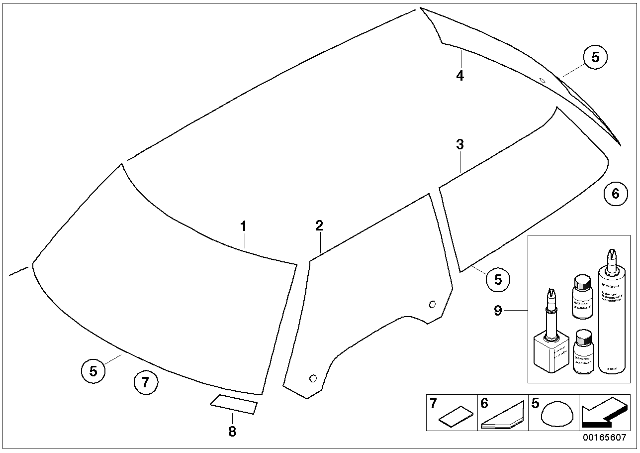 BMW 51312753978 - Parbriz aaoparts.ro