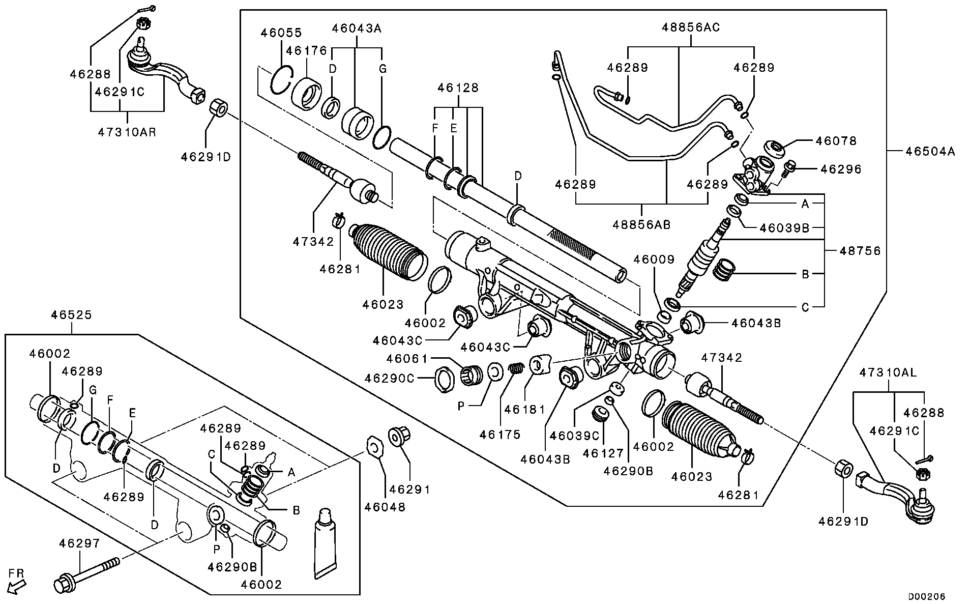 Japanparts TI-523R - Cap de bara aaoparts.ro