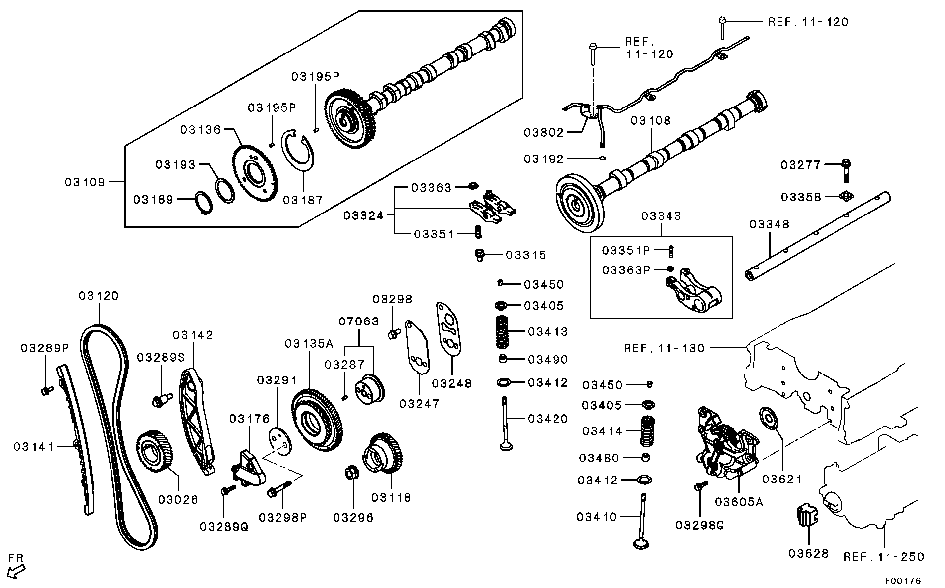 Mitsubishi 1010A469 - Etansare, supape aaoparts.ro