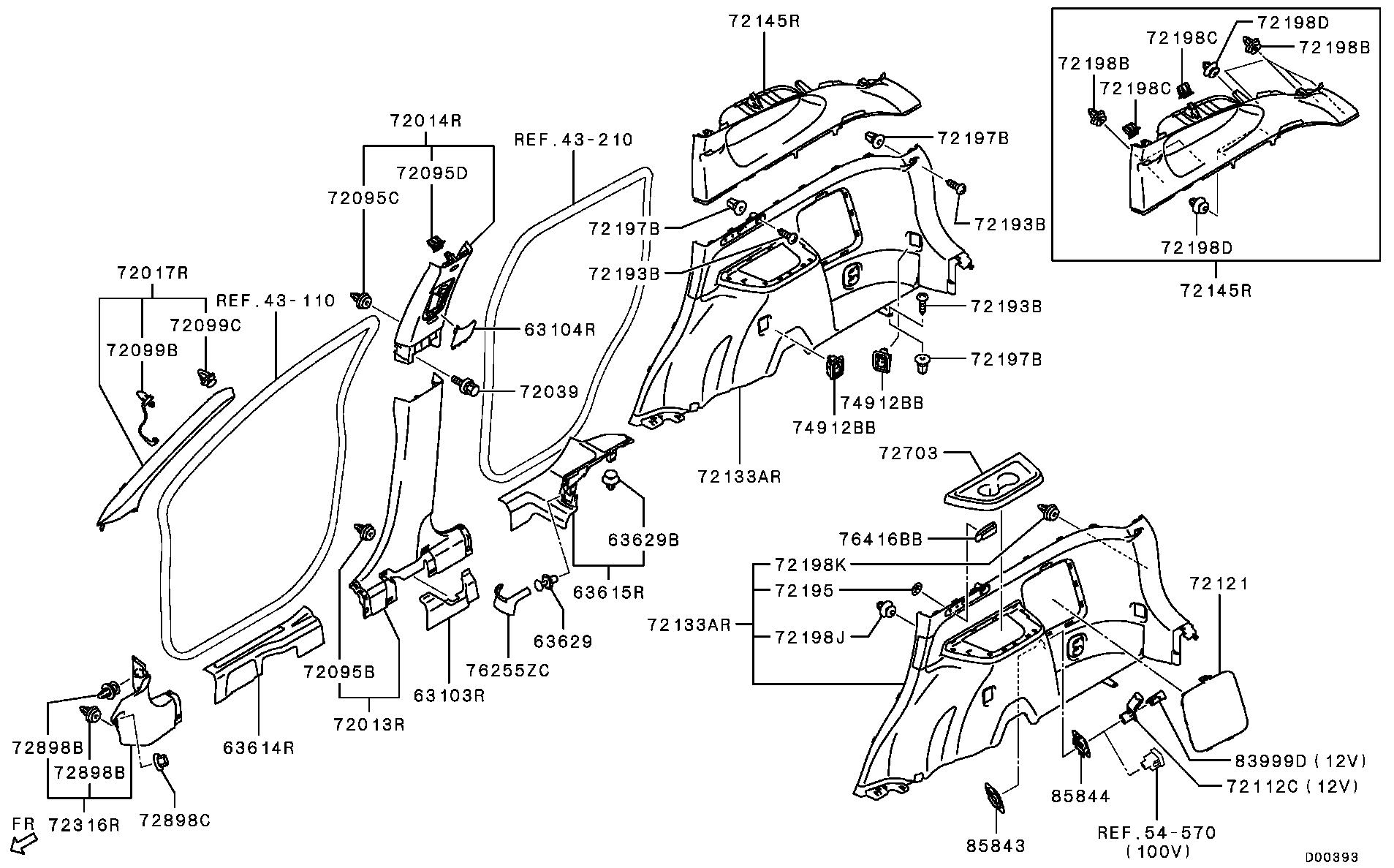 FA1 21-40035.5 - Clips, acoperire decorativa si protectie aaoparts.ro