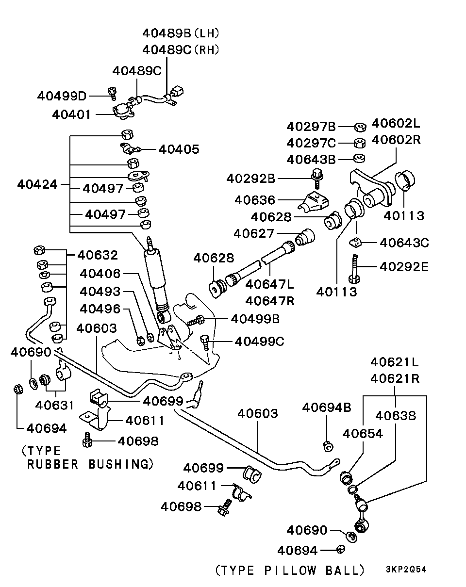 Mitsubishi MB633935 - Saiba aaoparts.ro