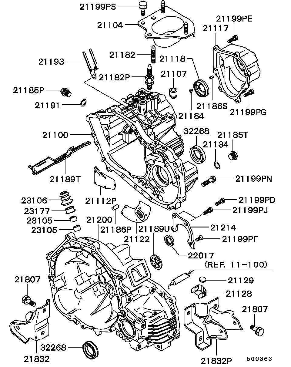 FCA MD707184 - Simering, diferential aaoparts.ro