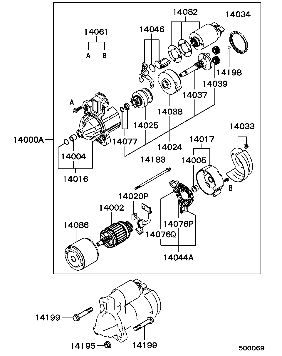 HC-Cargo F032133049 - Solenoid, electromotor aaoparts.ro