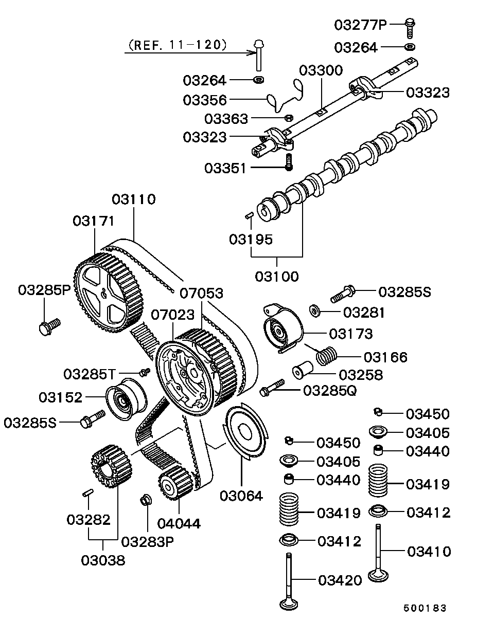 Proton MD192319 - Curea de distributie aaoparts.ro