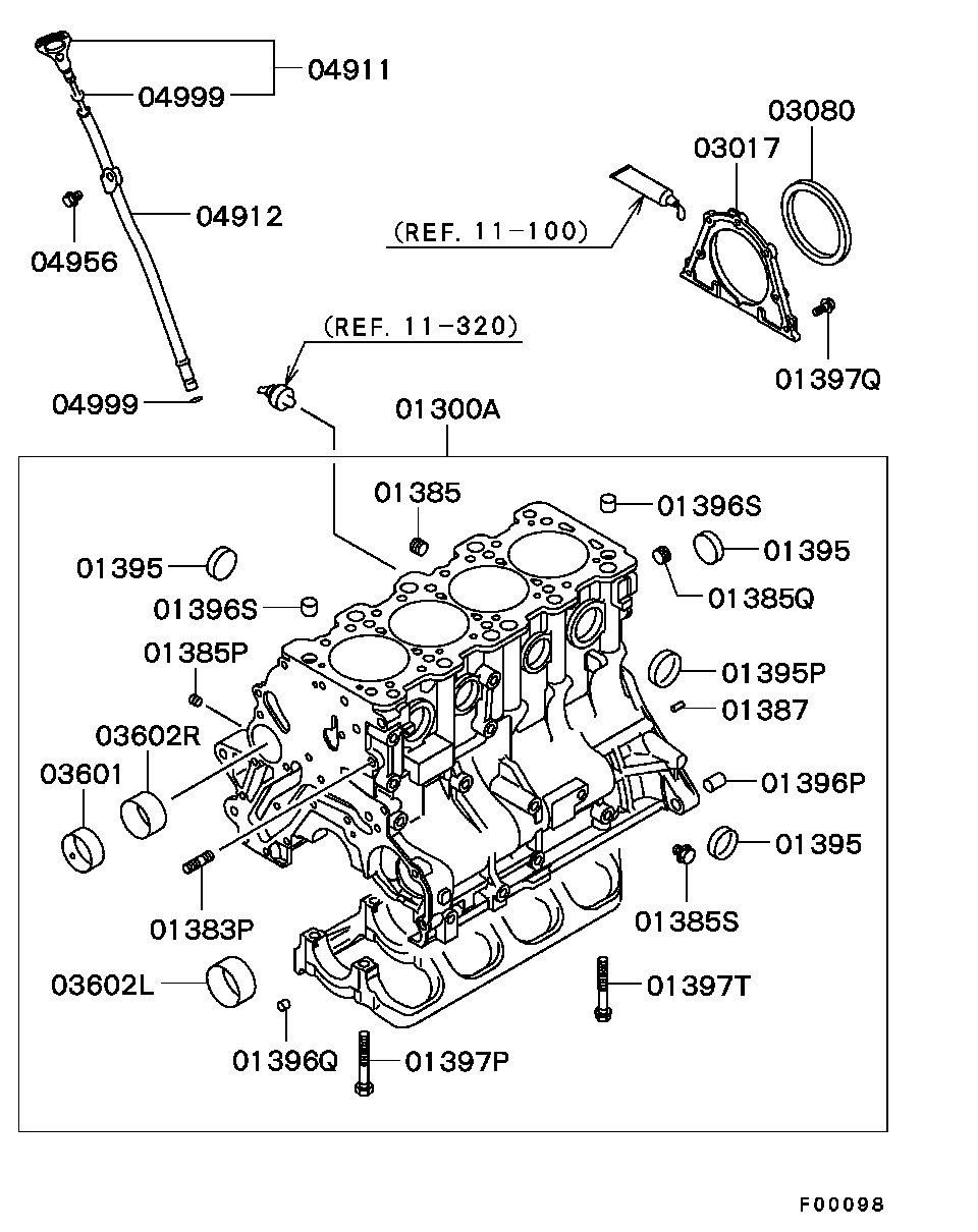 Mitsubishi MD359158 - Simering, arbore cotit aaoparts.ro