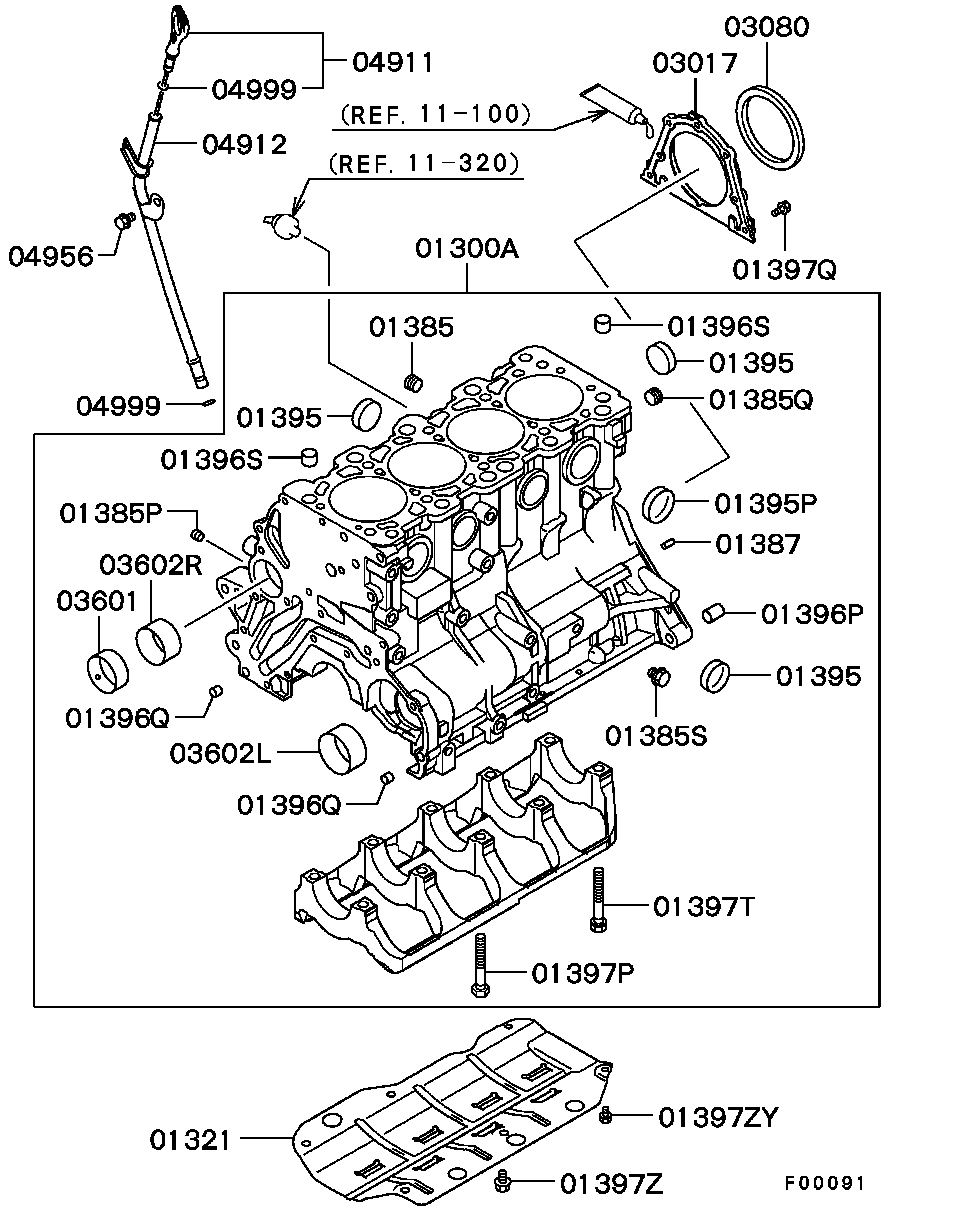 Mitsubishi MD359158 - Simering, arbore cotit aaoparts.ro