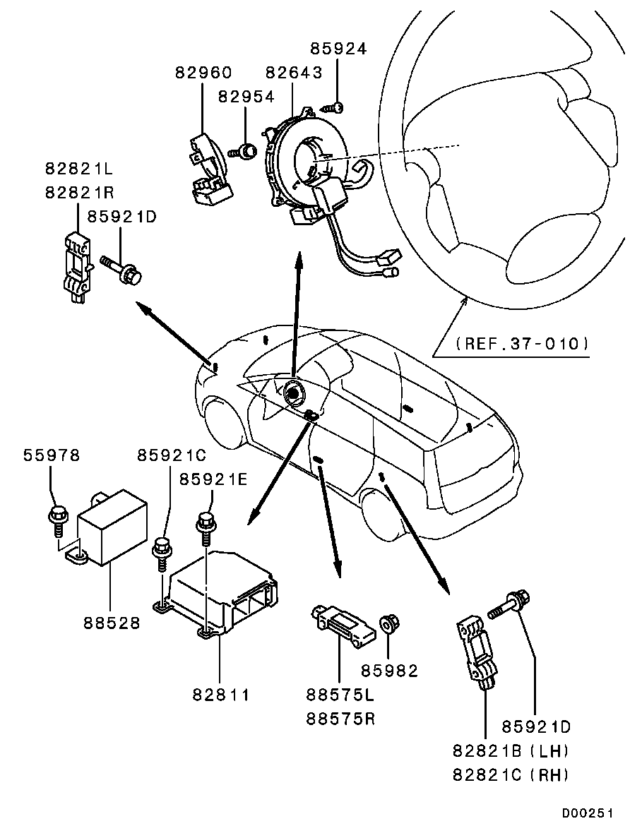 FEBI Bilstein 197373 - Arc spirala, Airbag aaoparts.ro