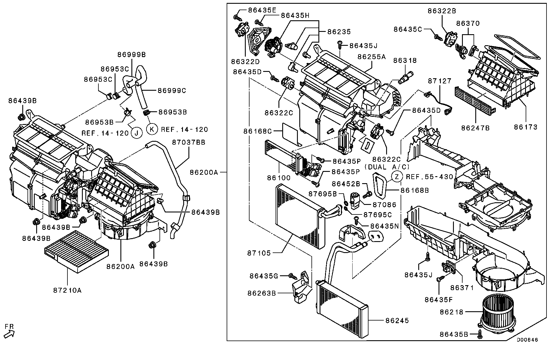 Mitsubishi 7803A112 - Filtru, aer habitaclu aaoparts.ro